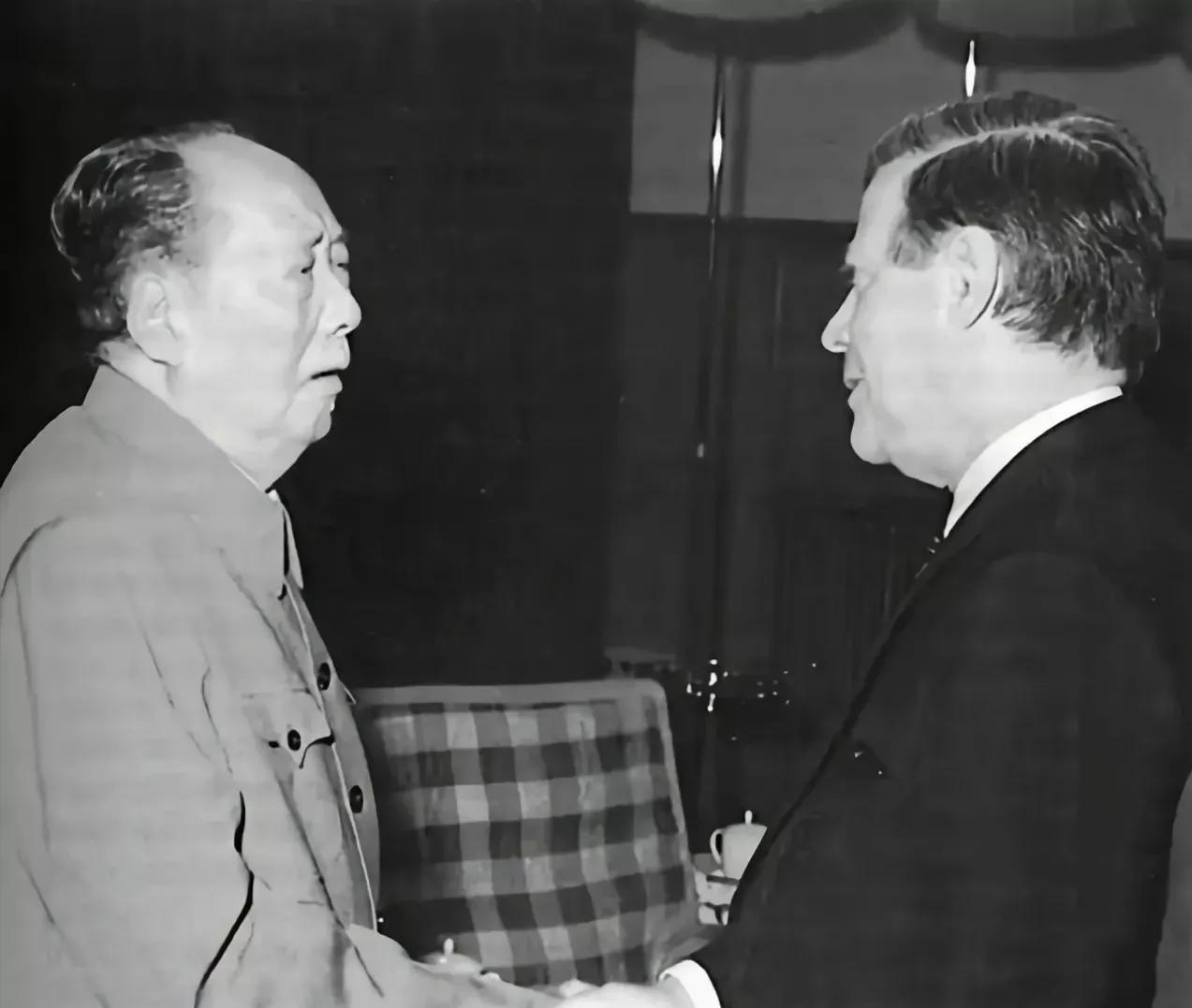 1975年，西德总理施密特站在毛主席病榻前，开口就是一句：“欧洲必须联合起来，抗