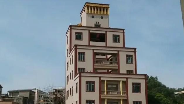 广东农民500万造了栋“恐怖楼”？夜晚灯火通明却无人敢近