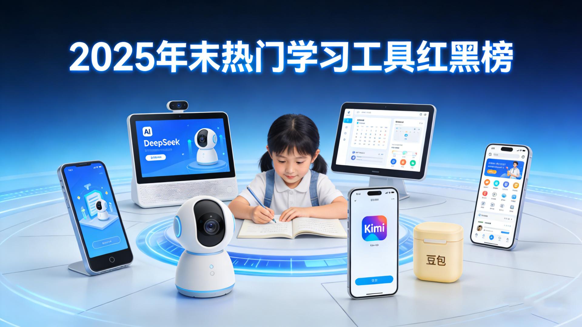 当AI开始“辅导作业”：2025年末热门学习工具红黑榜