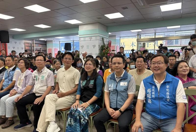 民众党彰化党部成立 黄国昌：推最强县长人选 蓝白合释最大诚意
民众党彰化县党部与