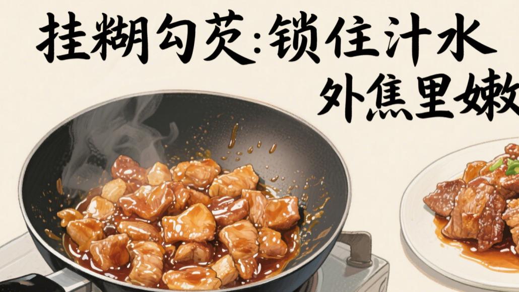 勾芡：并非 "无菜不勾" 的科学取舍