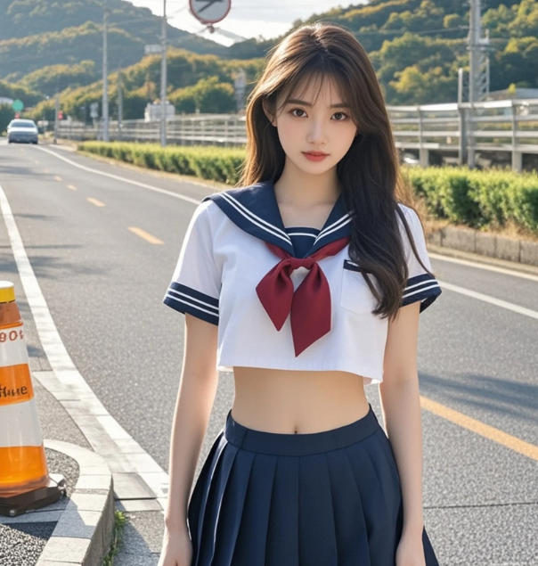 制服学妹温柔一笑 心都要被融化了