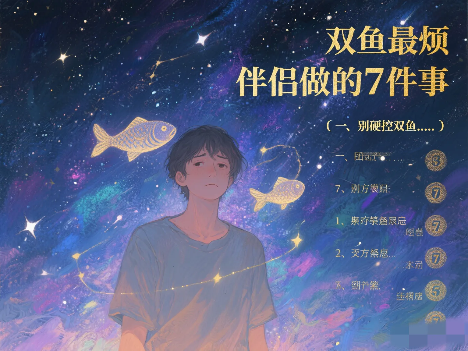 和双鱼恋爱别踩雷：硬控、轰炸、逼问爱等七件事，你中招了吗？