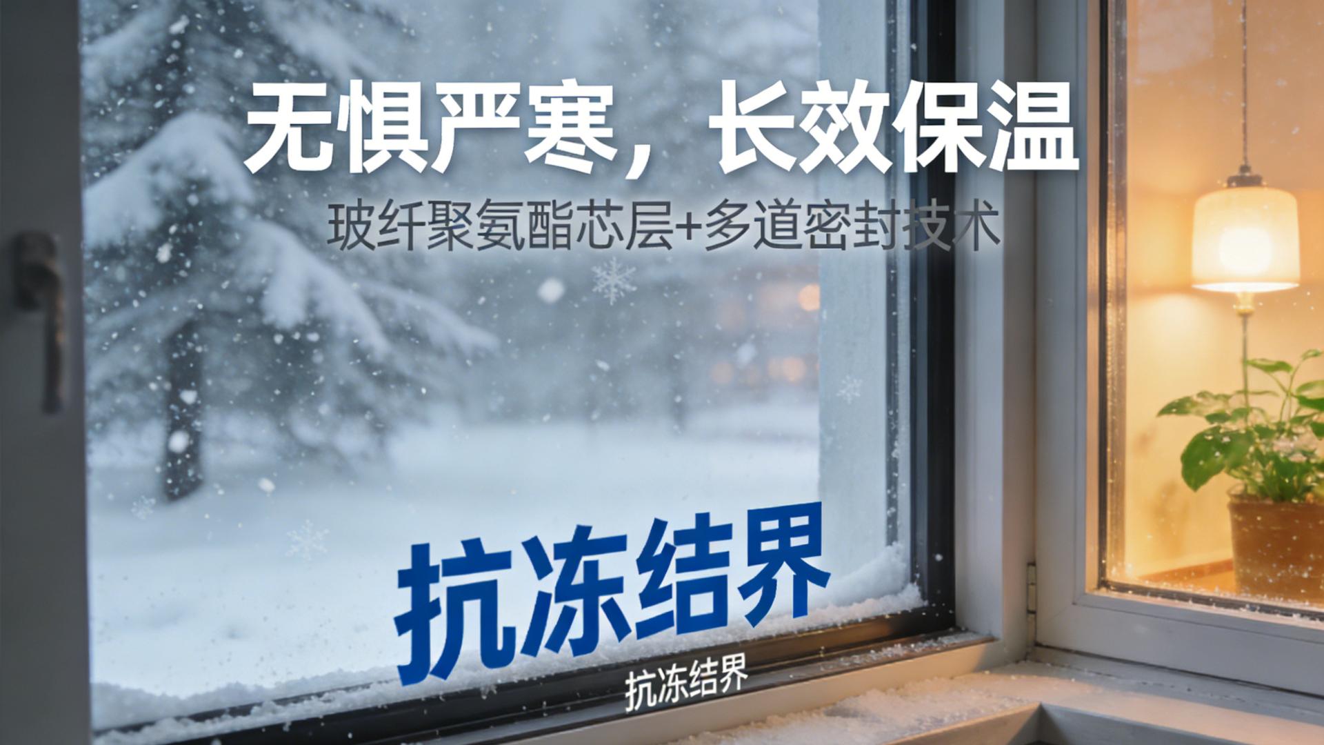 玻纤聚氨酯芯层 + 多道密封系统：构筑冬季家居 “抗冻保温结界”