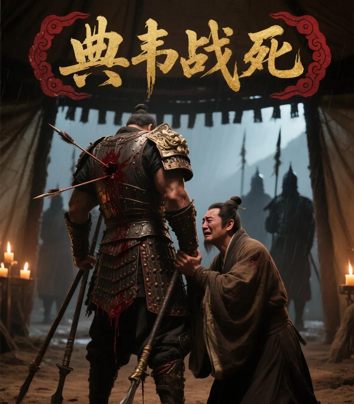 典韦死了，曹操都哭了，他到底有多猛啊？
“吾折长子、爱侄，俱无深痛；独号泣典韦也