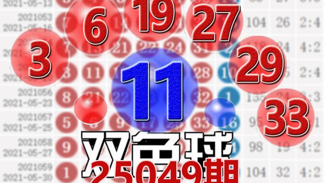 双色球25049期开奖结果：蓝球11，10注一等奖