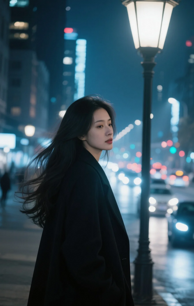 建议封神！这组街头夜拍把“高级感”写明白了