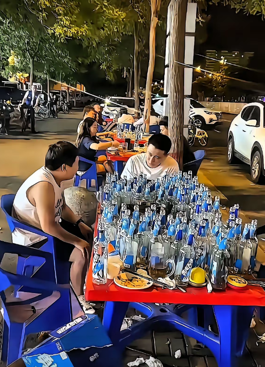 三个人，凌晨到天亮，这算什么段位？