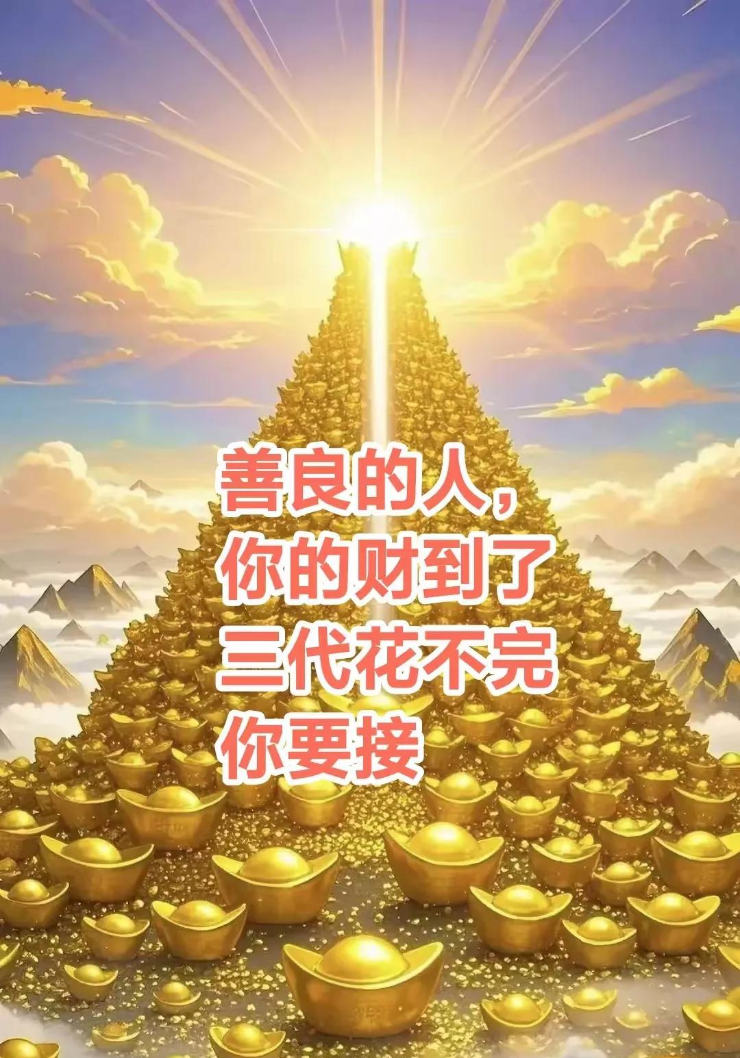 善良的你，一定要记好，如果你的财到了，要闷声发大财，不要到处炫耀，属于你的都会默
