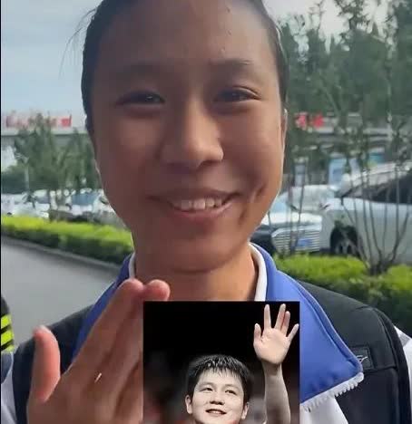 樊振东真的影响了很多年轻人，继昨天三位高考生喊话樊振东之后，今天又有两个考完试的