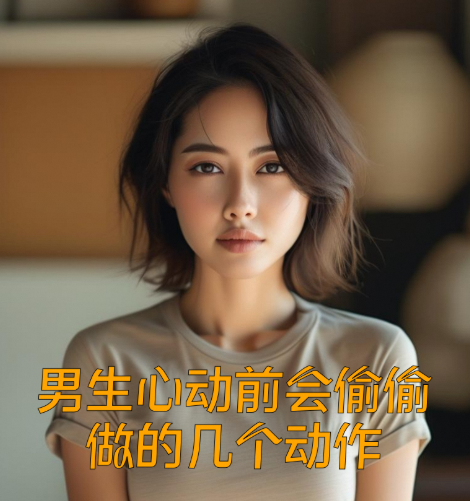 男生心动前会偷偷做的几个动作
