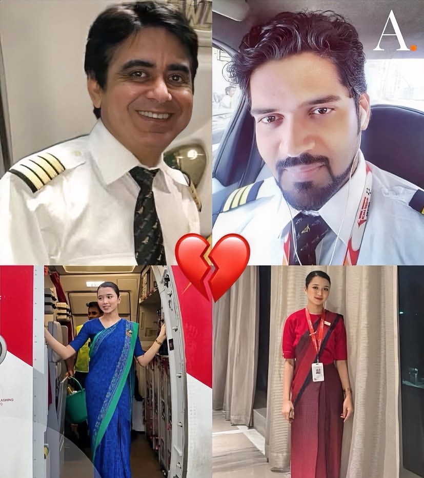 图片左上角：飞行员Sumeet Sabharwal机长——波音787指挥官，飞行