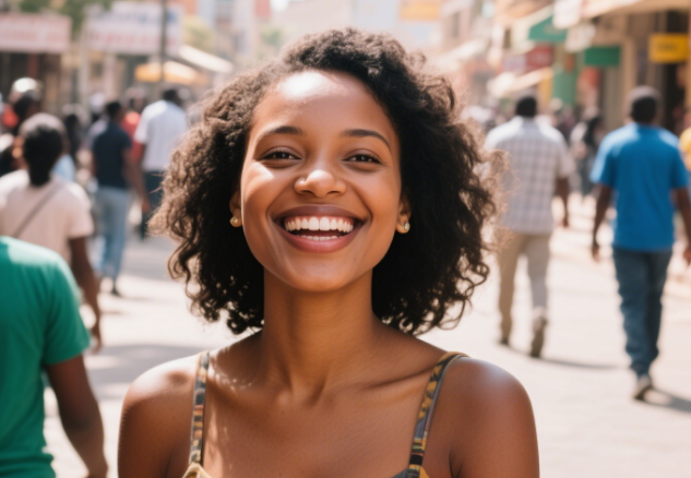 非洲竟藏着白人国度？街头美女热情得超乎想象！