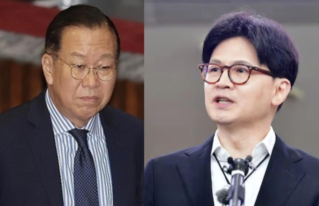 韩国最大在野党国民力量党作为旧主流派的亲尹（亲尹锡悦）派与亲韩（亲韩东勋）派之间
