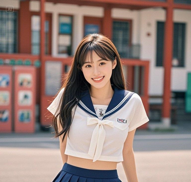 她的眼神里写着“别动”，但我已经心动