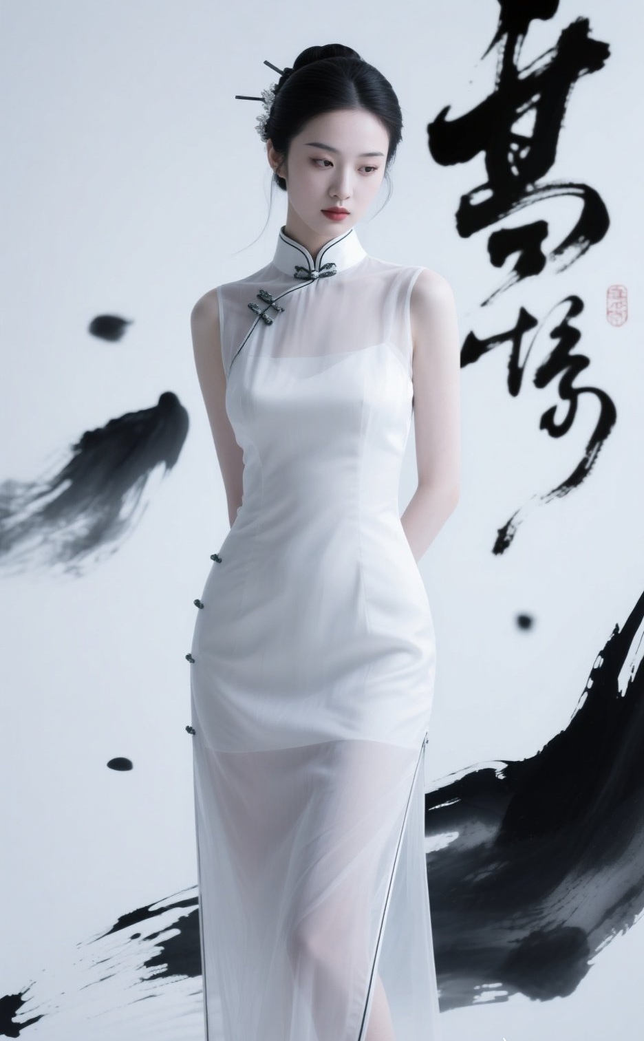 旗袍裹柔情，一舞醉倾城
