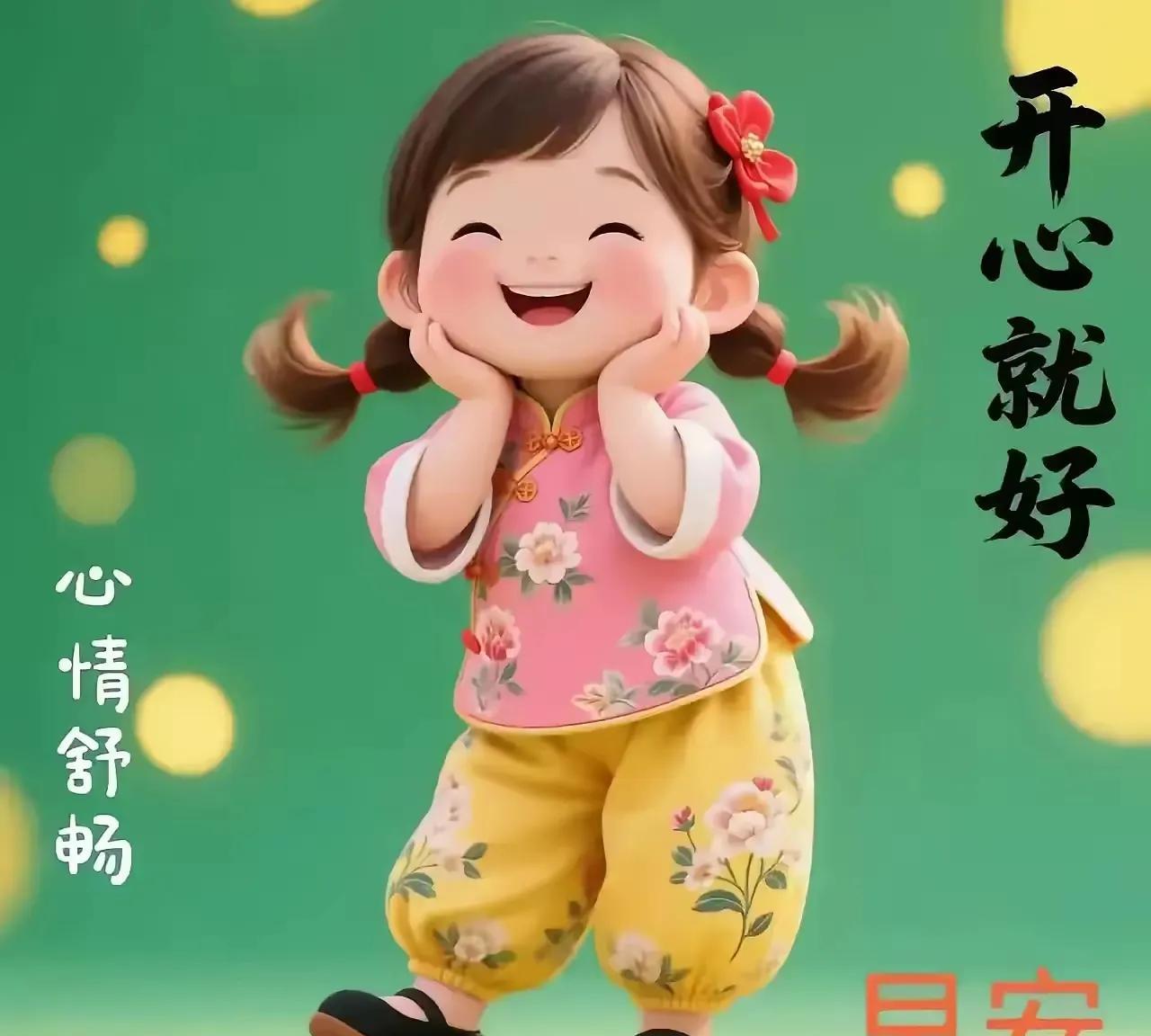 早安！
  花以芳香而美
  晨以问候而尊！