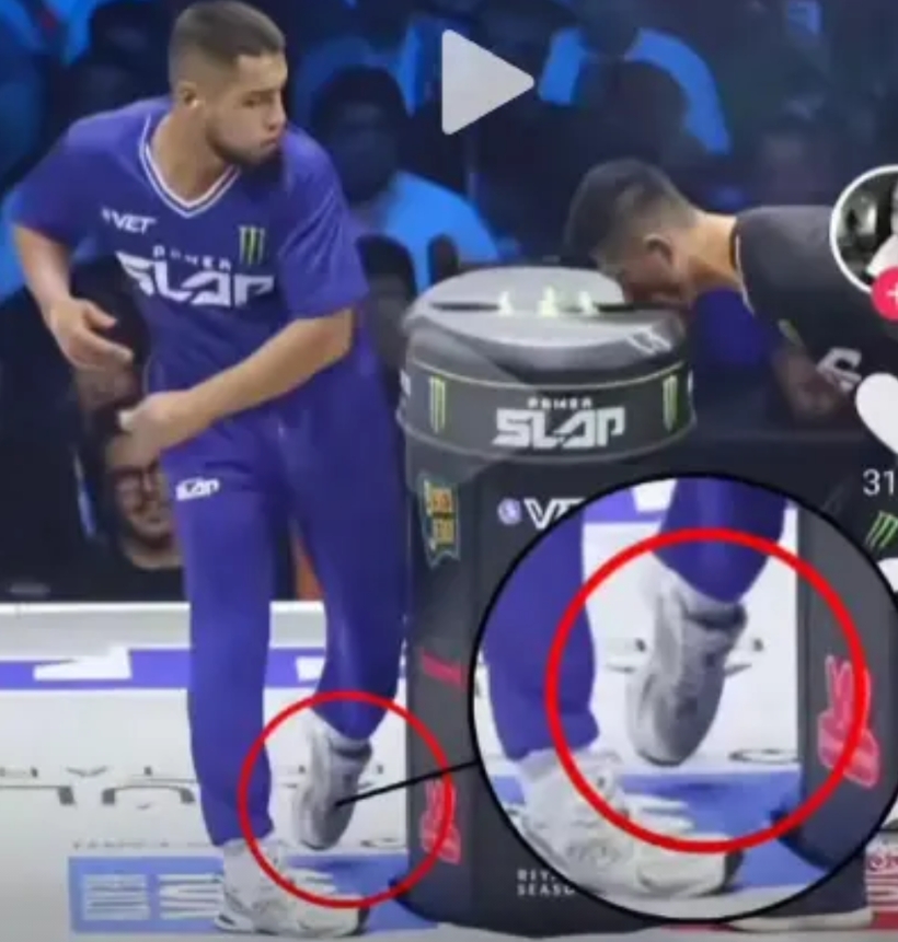 老外都知道阿曼塔耶夫一直在犯规，但是国内有些网友还在喷赵鸿刚
赵鸿刚这一次耳光大