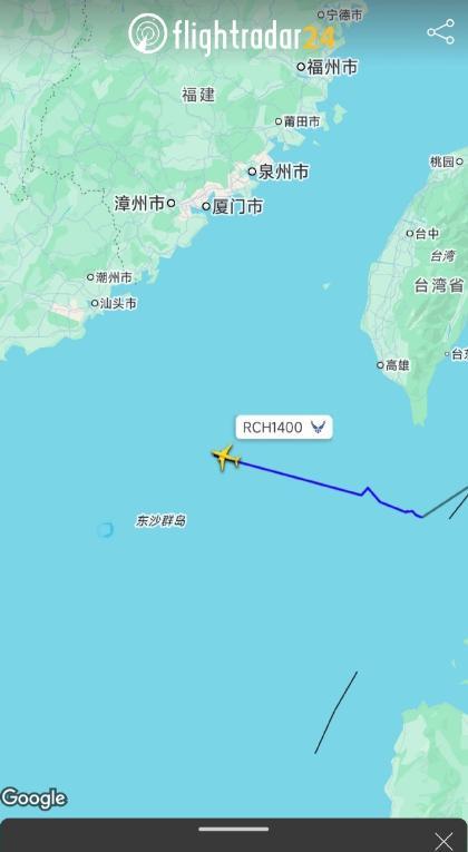 美军侦察机逼近汕头，笃定中方不敢动手？5月20日，美军一架RC-135U战略侦察