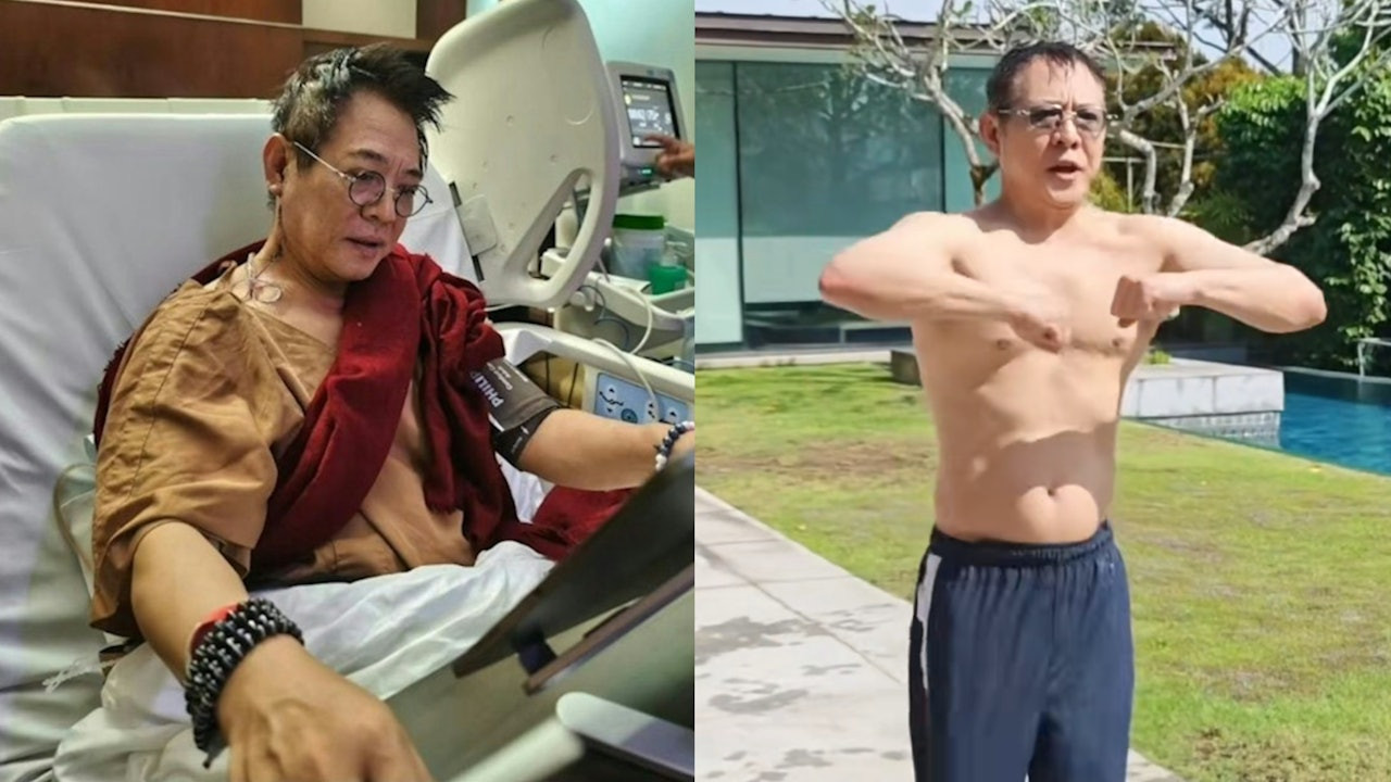 李连杰赤身回应“换心”谣言！62岁身材曝光，一句话暗指已故21岁武僧，评论区炸锅！