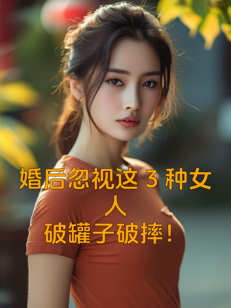 婚后忽视这3种女人，破罐子破摔！