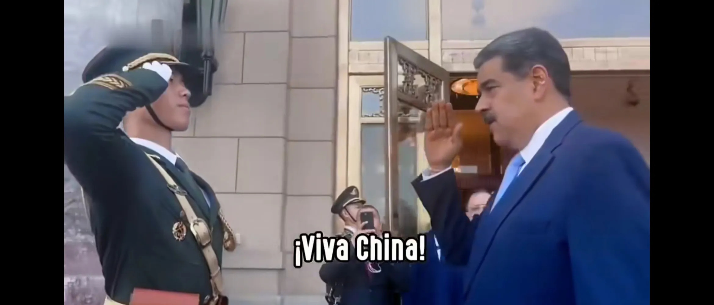 总统给咱礼兵敬礼，这事儿真牛！











万万没想到，那个硬气的委内