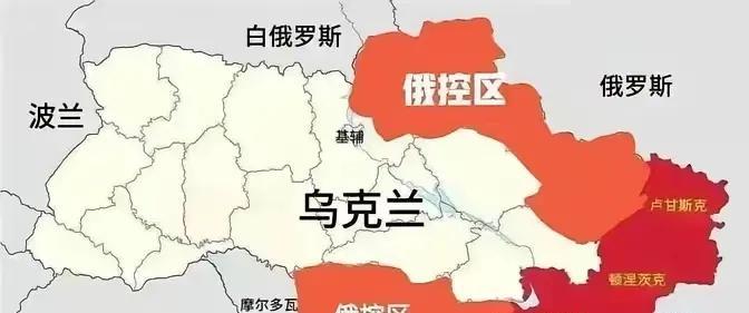 看看乌克兰战场上的态势图，就明白俄罗斯想要要的更多！
    目前，俄罗斯发动了
