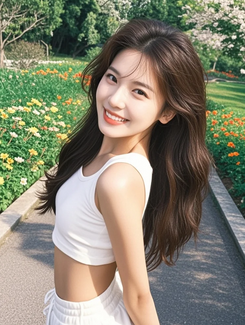 高颜值预警！美女的存在就是心动预警