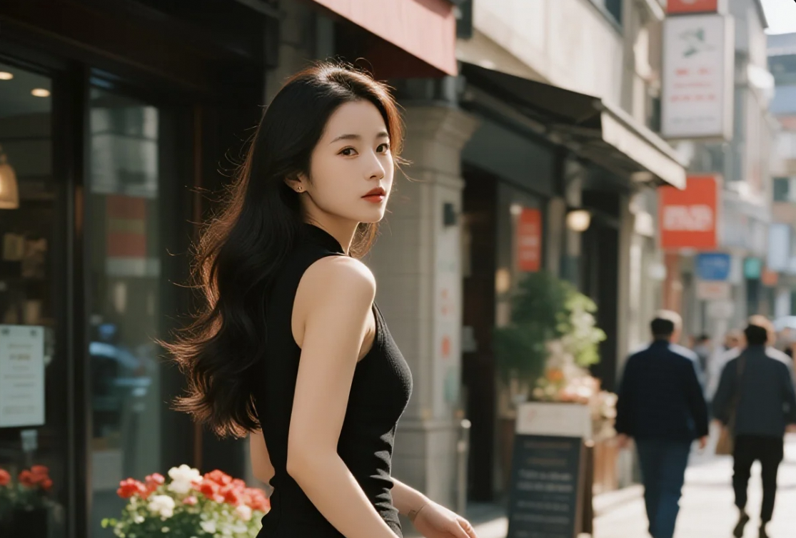 小姐姐在上海：城市角落的美丽邂逅