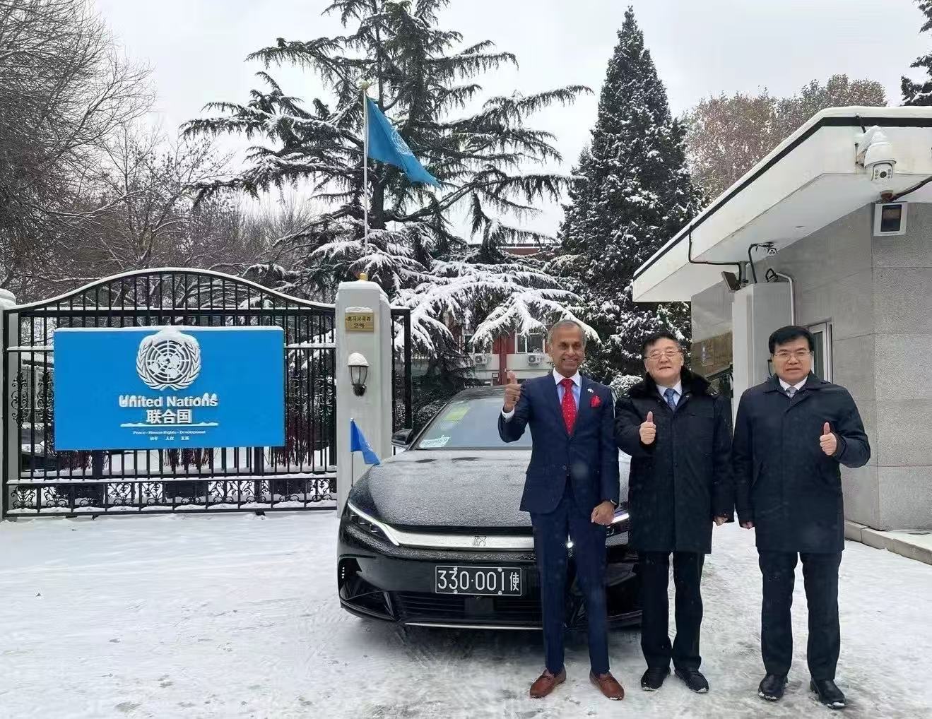 不知不觉，比亚迪汽车就已经在全球公务车市场掀起中国潮流。
从本土市场拓展至海外市