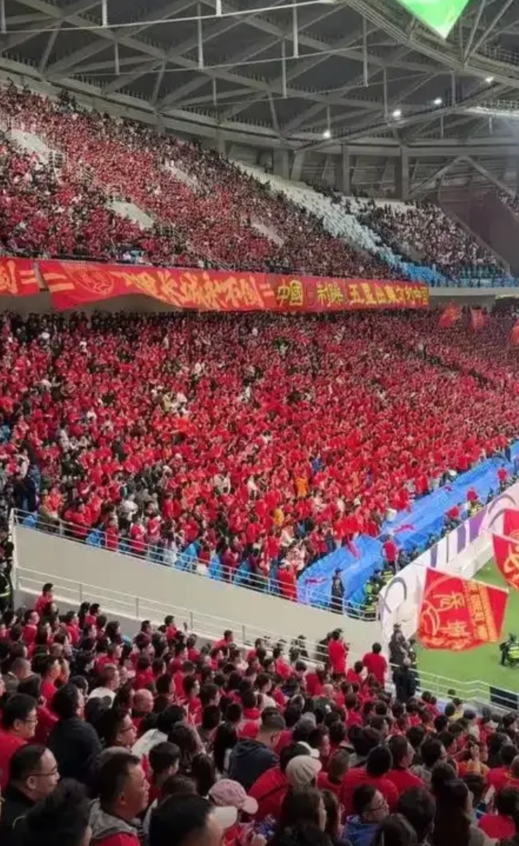中国球迷真是好样的！尽管国足已经提前出局，失去了晋级世界杯的希望，可是对阵巴林的