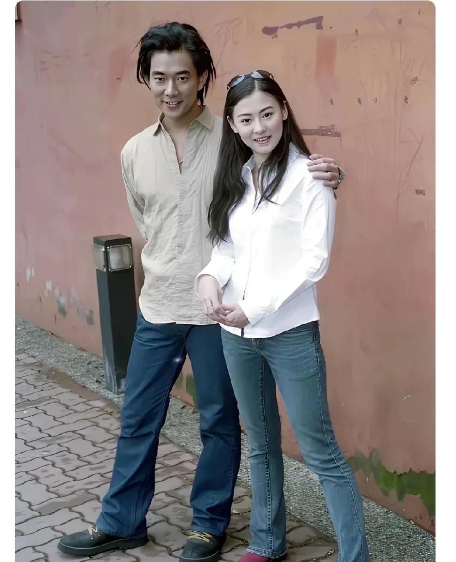任贤齐和张柏芝当年轻时