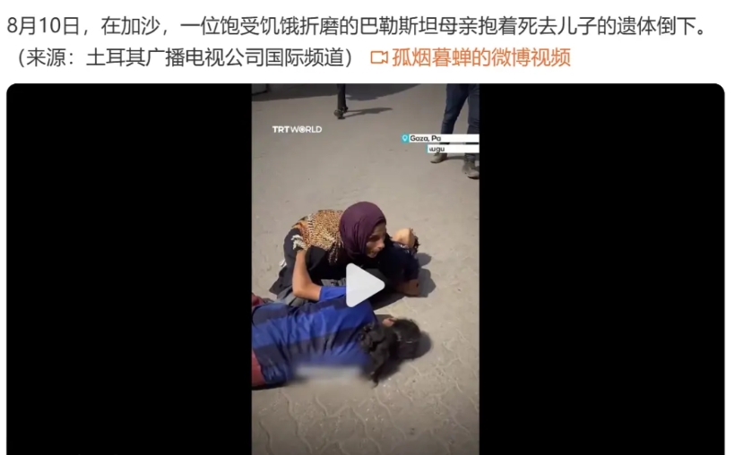 我们为什么要同情加沙人民？

其实，在1947年的时候，犹太人无家可归，手里拿着