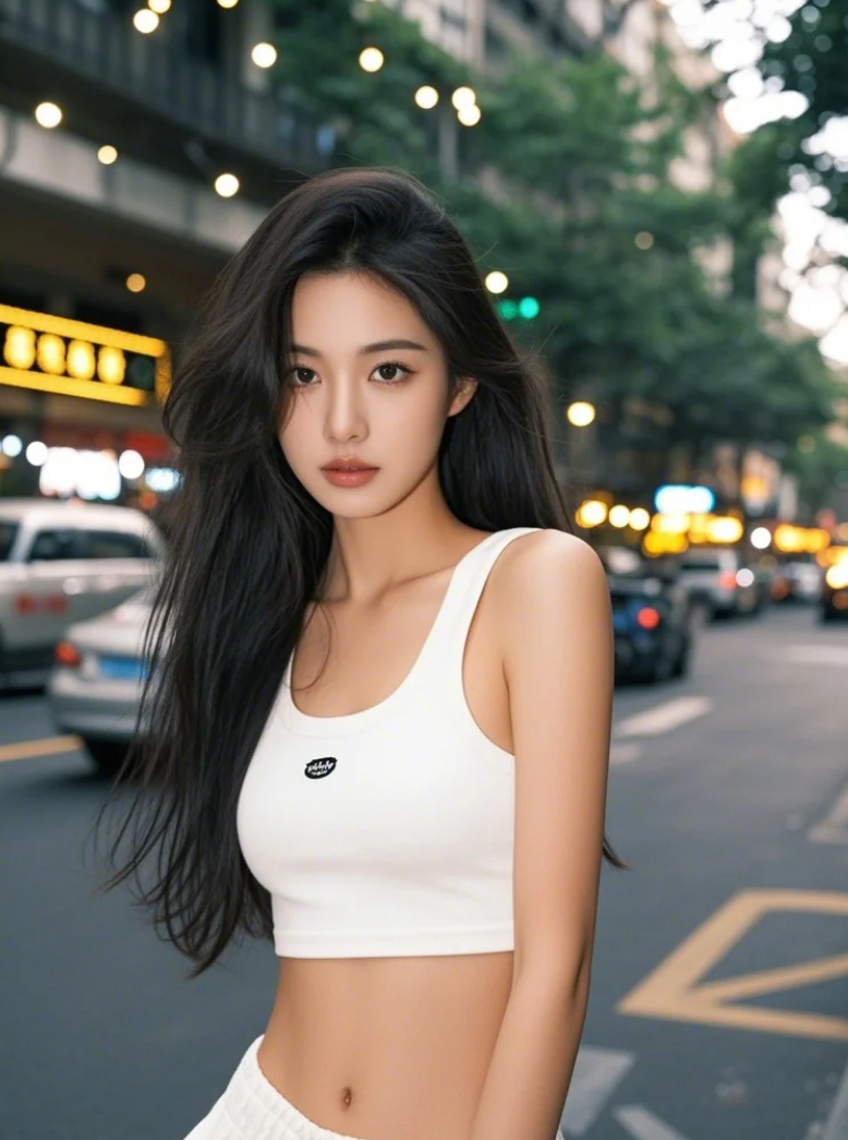 气质女神降临！小姐姐的每一步，都踩在审美点上！