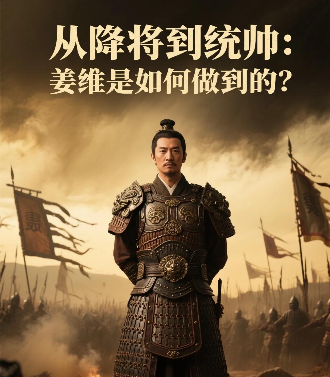 从降将到统帅：姜维是如何做到的？
魏国小兵投降蜀汉，十年后竟成三军统帅！当成都贵