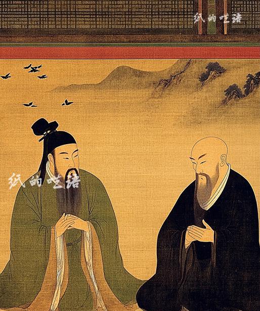 书生苦思冥想，始终不得禅机；
一天问禅师：大师，我到底是谁？
禅师深深凝望他一眼
