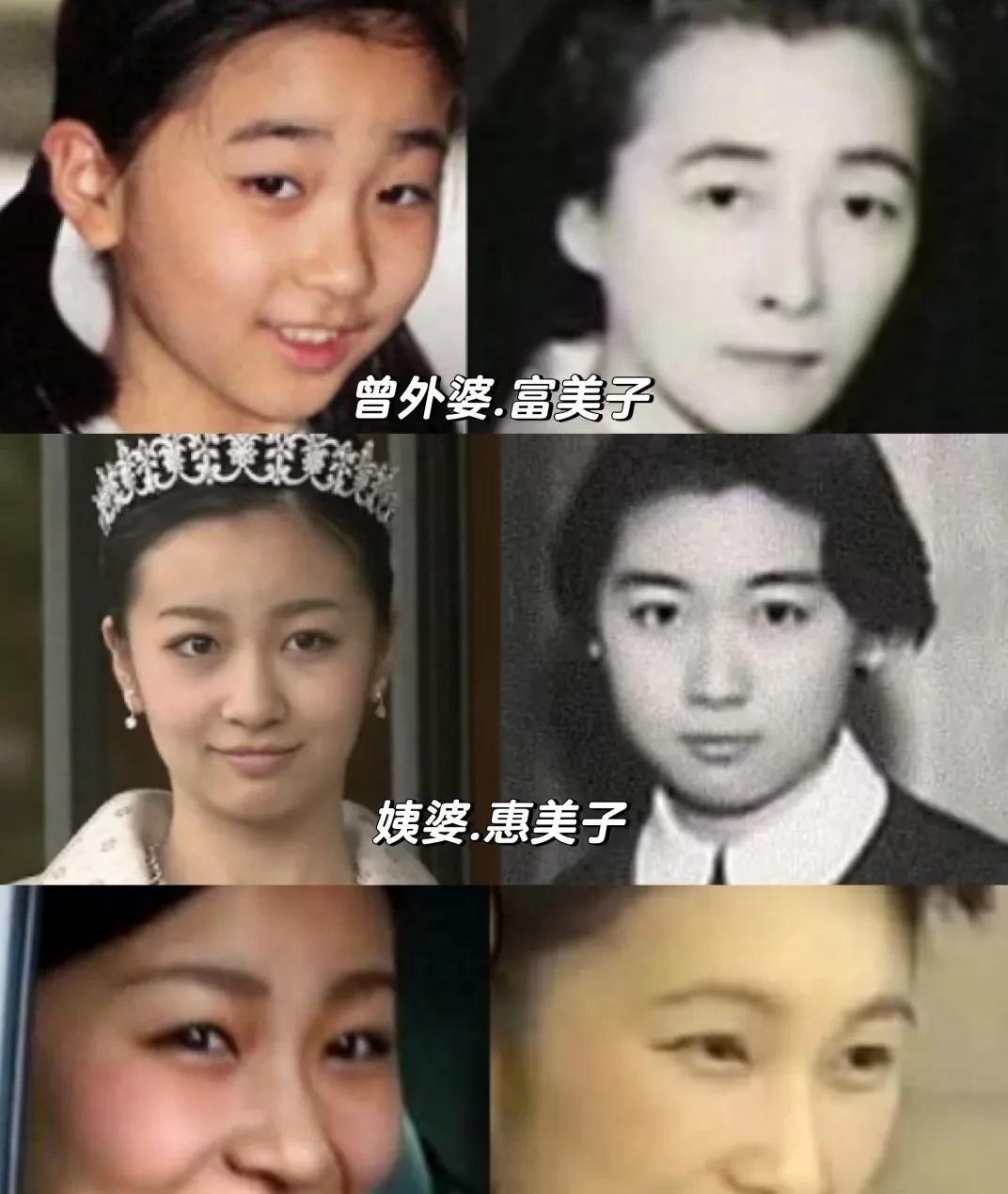 原来佳子公主像她们，怪不得这么美丽
佳子公主曾经因为太美，被日本人怀疑是不是从外