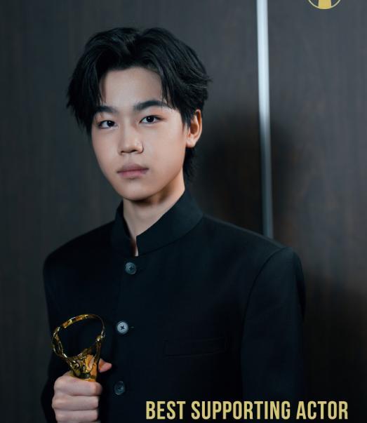 年仅15岁的韩昊霖，凭借电影《我的朋友安德烈》，荣获第8届马来西亚国际电影节“最