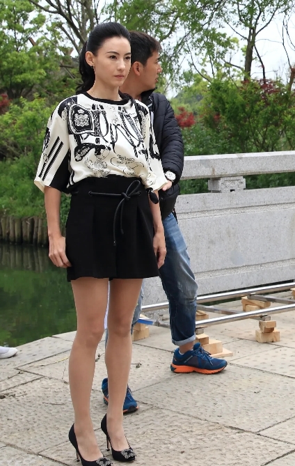 张柏芝，165cm，感性、直率、敢说敢干。
