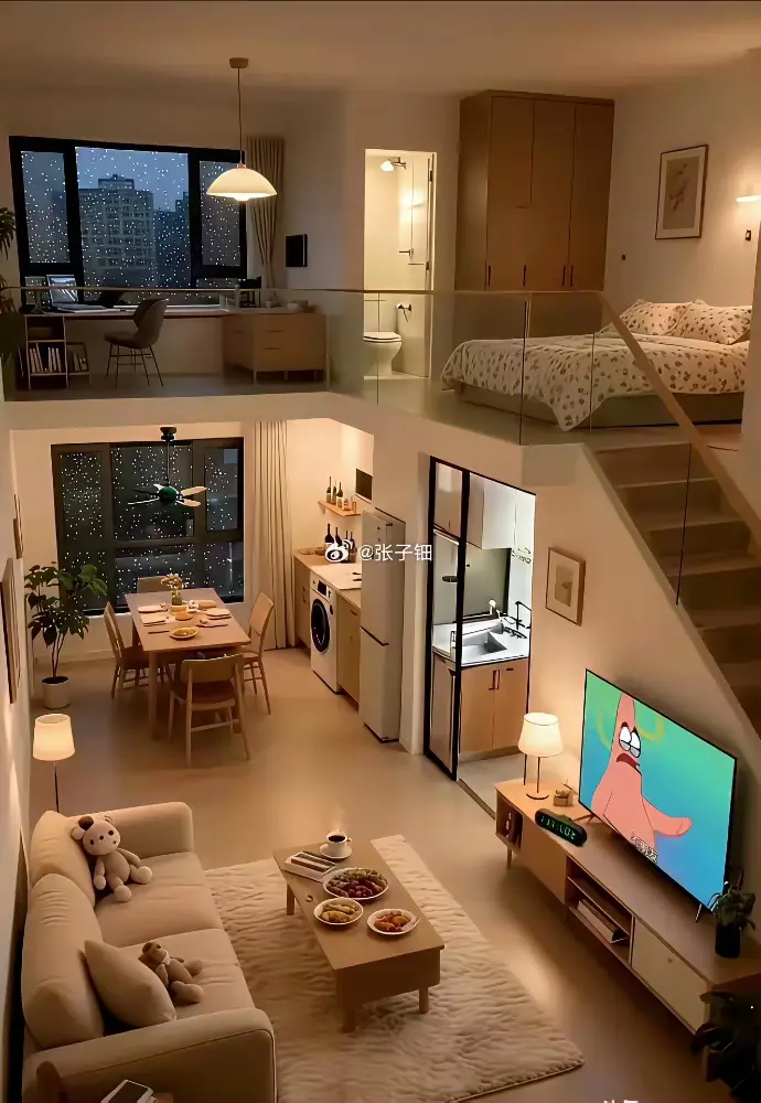 这种房子住着，谈何隐私？
