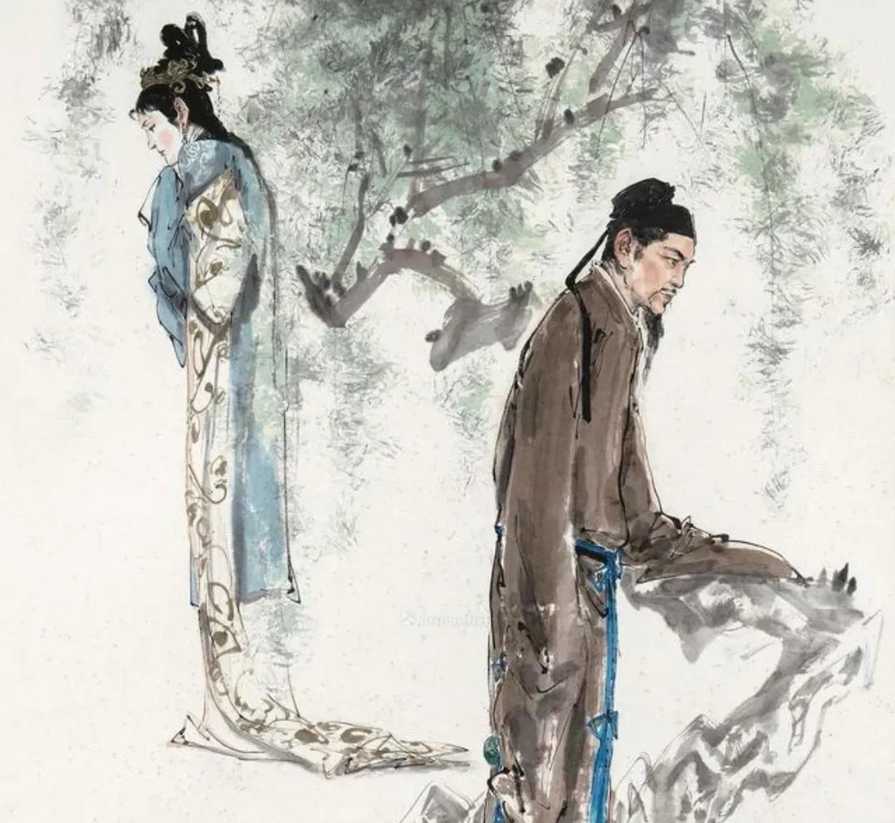 1147年，陆游休掉了妻子唐婉，不久之后，另娶妻室生下6儿2女，前妻唐婉改嫁了皇