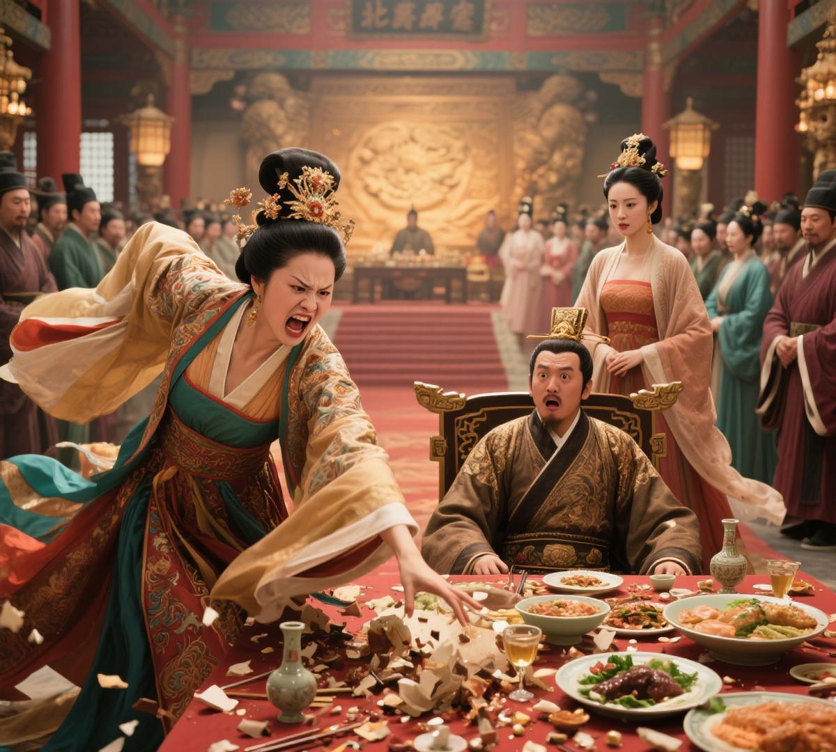 北朝女子有多能 “吃醋”？皇帝赐美女，大臣老婆竟掀翻宴席，从此 “吃醋” 成了嫉