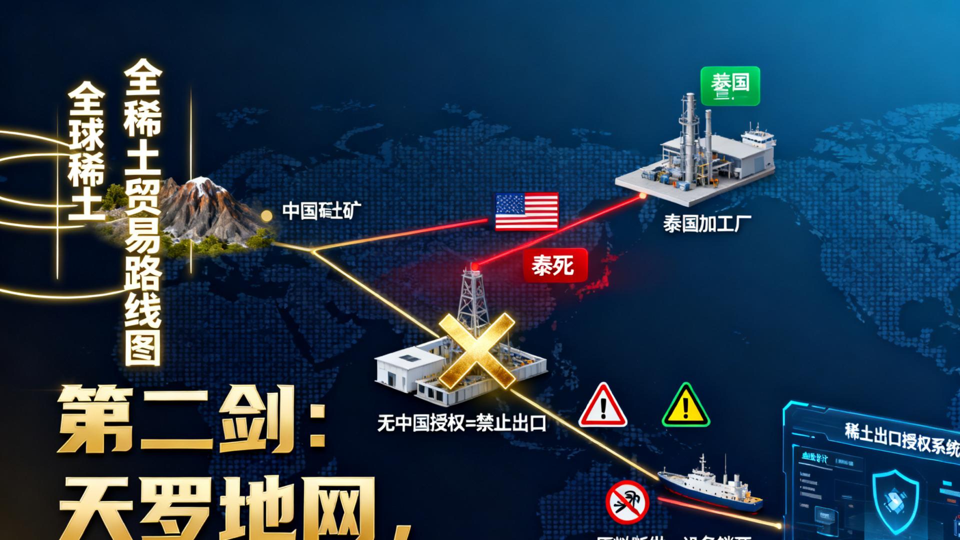攻守之势异也！中国按下稀土“核按钮”，三大杀招直击美欧要害！