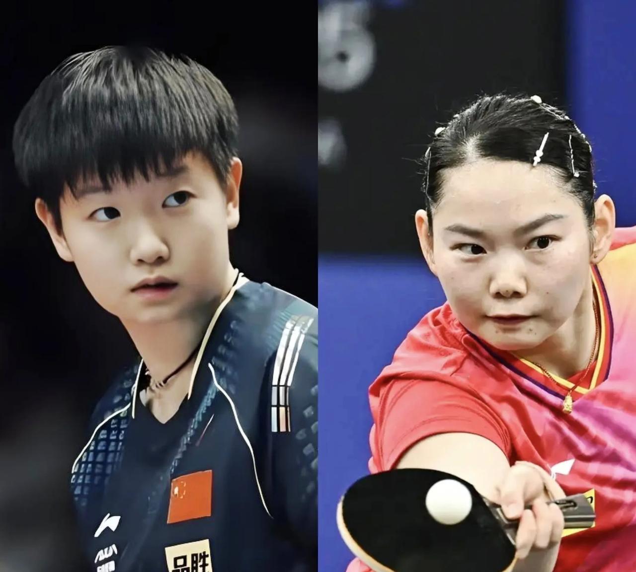 好戏来了！9号莎莎将与何卓佳要交手啦！
孙颖莎、蒯曼、平野美宇、覃予萱代表的深圳
