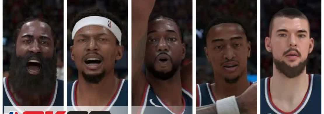 NBA2K26快船球员评分曝光，哈登终获认可！目前，NBA2K26快船球员的评分