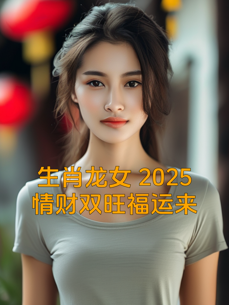 生肖龙女2025：情财双旺福运来