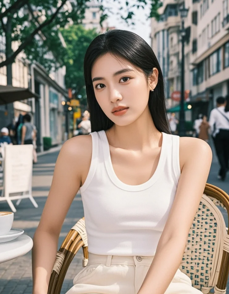 冷白皮暴击！美女小姐姐的发光肌，我直接跪了！