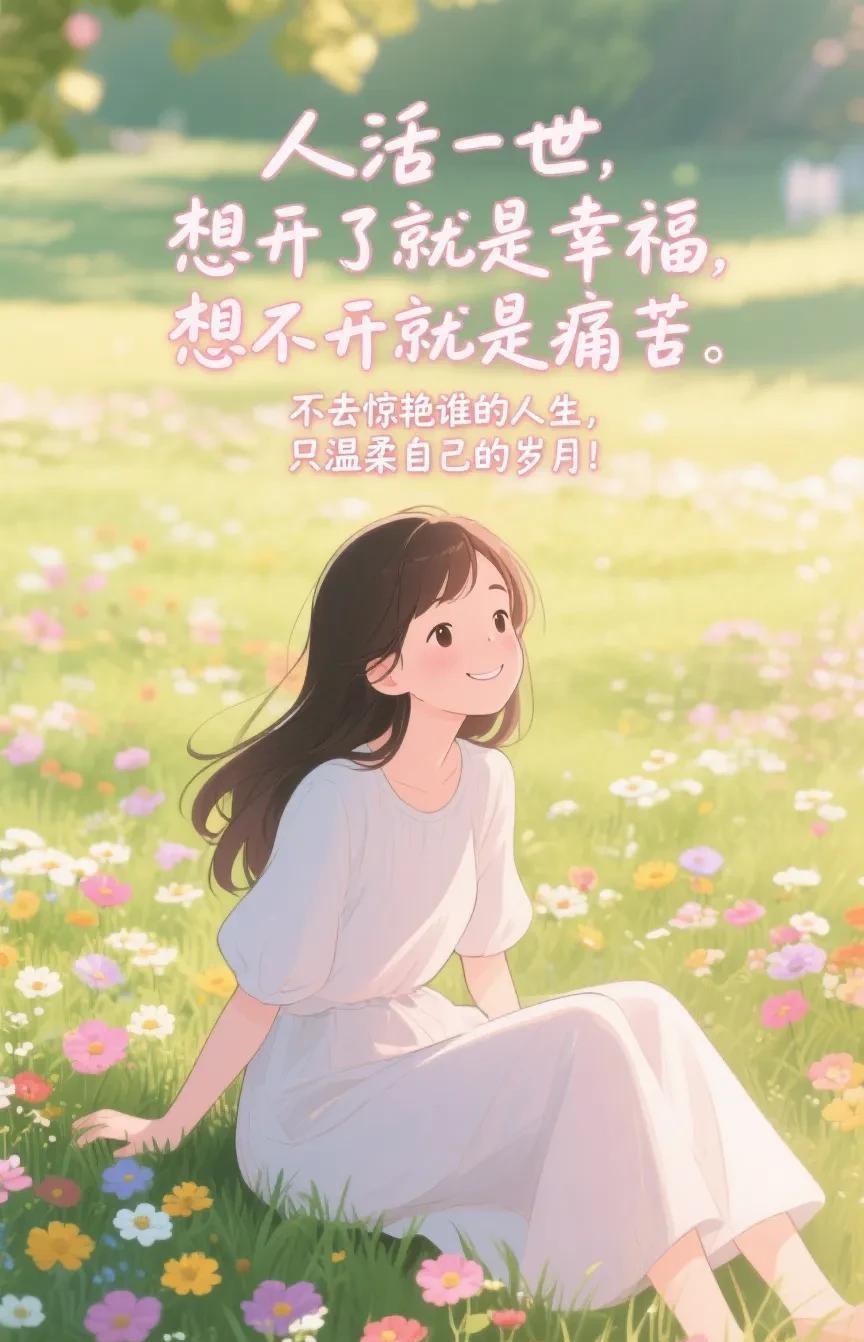 一眨眼，就中年了！慌慌张张的日子过够了，现在才懂，中年就是场深沉的修行。
年轻时