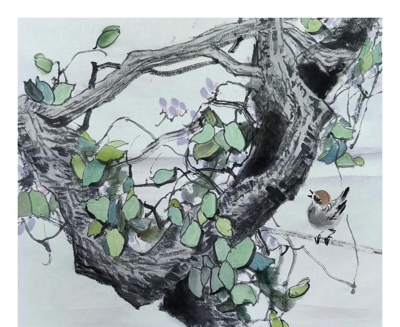 #画画#在老年大学学习绘画