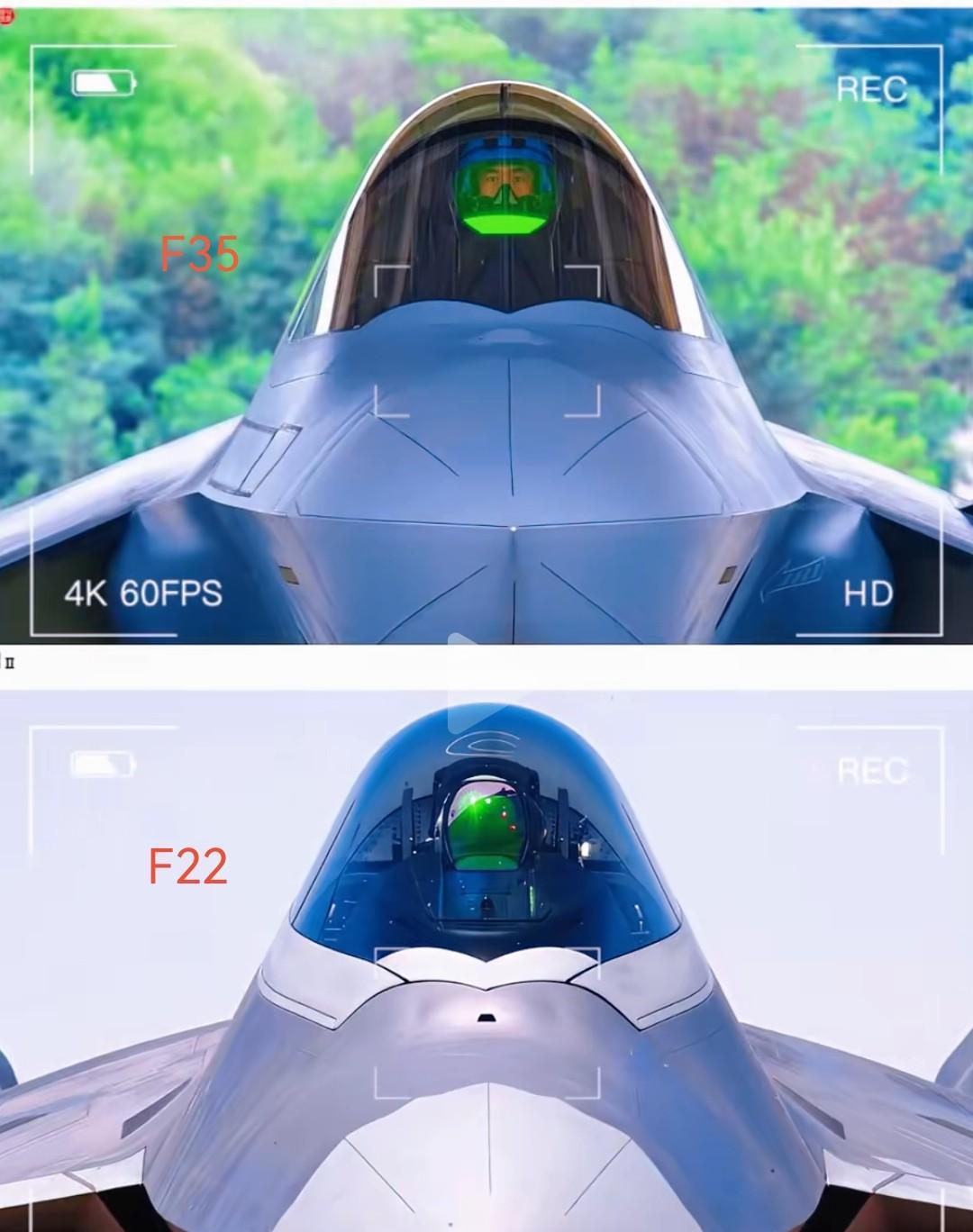 中国航空工业卓越成就！F-35制造细节与F-22制造细节，把前浪拍在沙滩上。